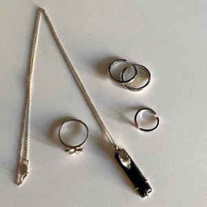 Lot of Sterling Silver jewelry